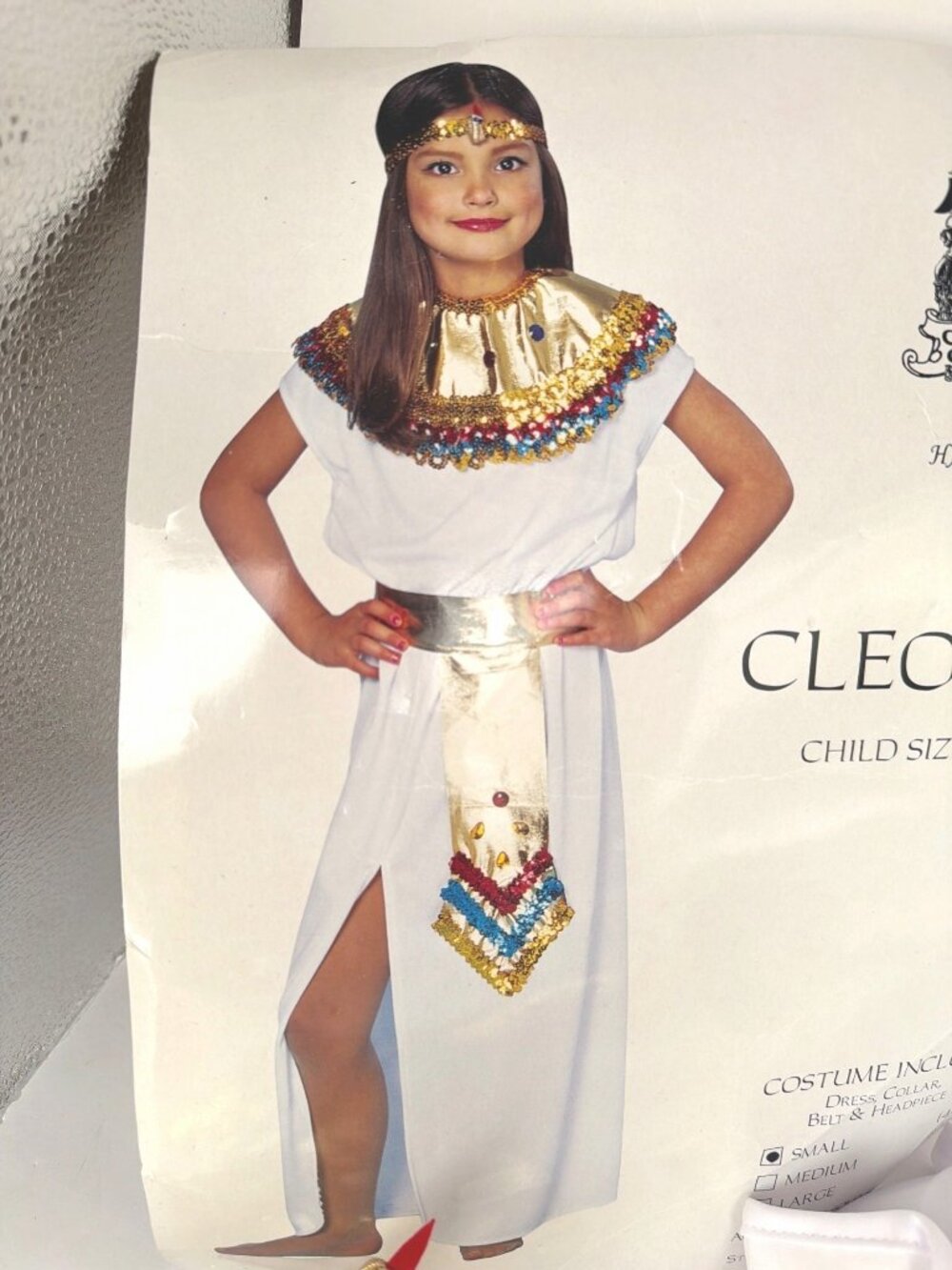 Cleopatra Girls Cosplay Costume Girl Size Small 4-6